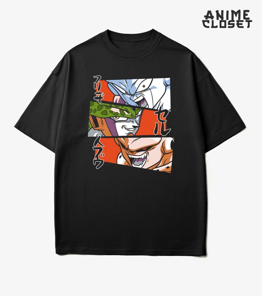 Polera Freezer, Cell y Boo - AnimeCloset